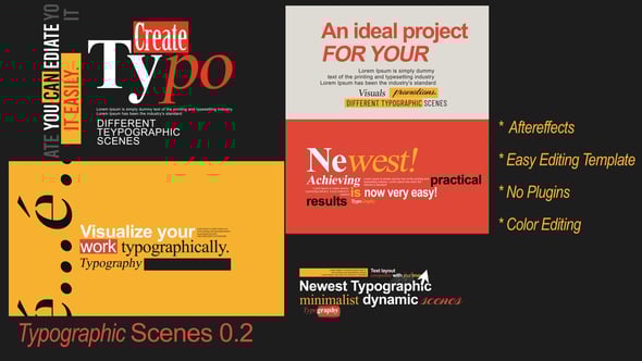Videohive Typography 0.1