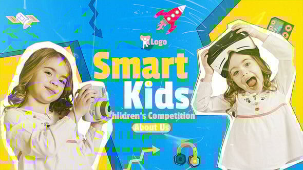 Videohive Kids Channel – Cinematic Media Opener 57087597