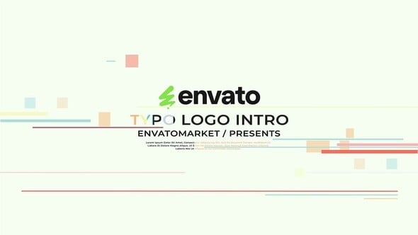 Videohive Minimal Typo Logo