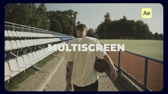 Videohive Sport Multiscreen Opener