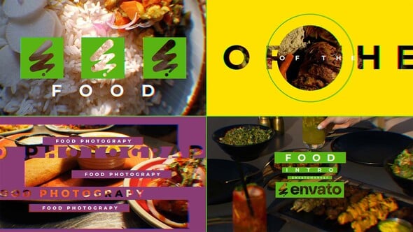 Videohive Food Intro