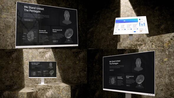 Videohive Monitor Display Mockup