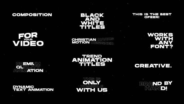 Videohive Modern Titles | After Effects 57186451