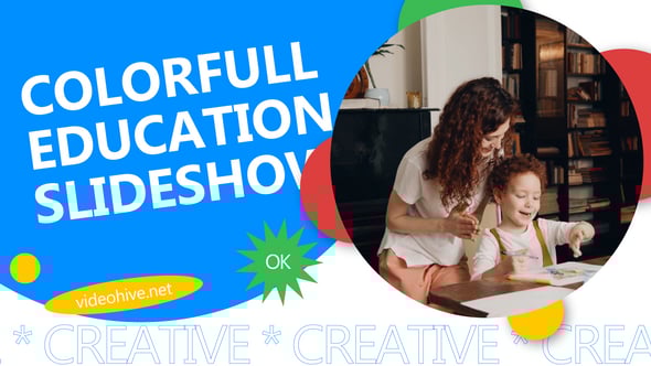 Videohive Colorful Education Slideshow 54817630