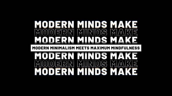 Videohive Kinetic Typography 0.2 | After Effects