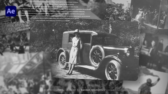 Videohive Documentary Historical Vintage Slideshow 56452689
