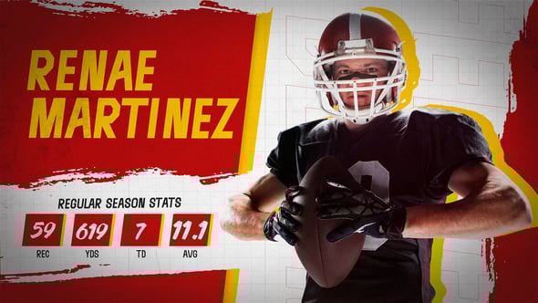 Videohive Sports Player Introduction 56300898