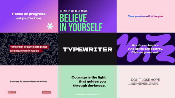 Videohive Typewriter | After Effects 57174850