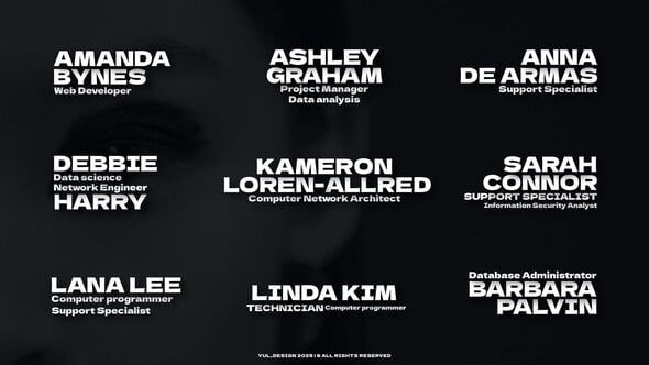 Videohive Shadow Lower Thirds | AE