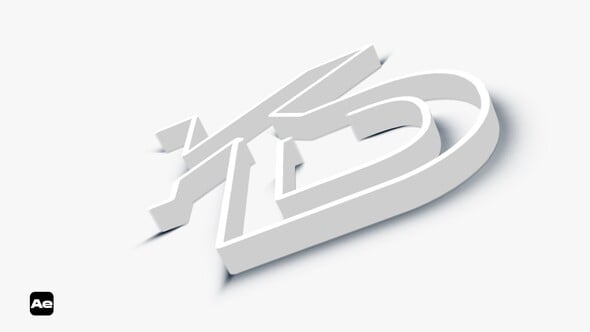 Videohive Cinematic 3D Stroke Logo