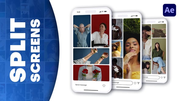 Videohive Dynamic Vertical Transitions