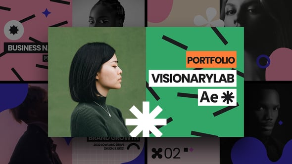 Videohive VisionaryLab Portfolio Templates For Ae