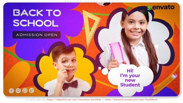 Videohive Back to School Opener 56401715