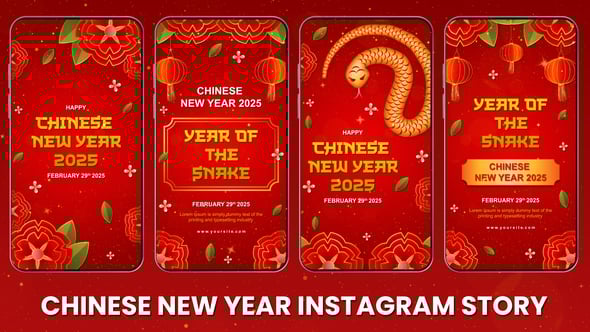 Videohive Chinese New Year Instagram Story 56081382