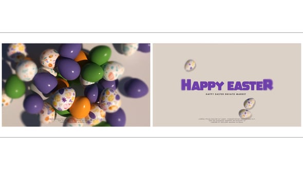 Videohive Happy Easter 57067441