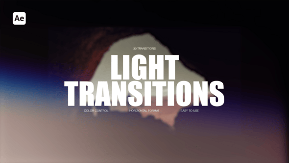 Videohive Light Transitions 56087001