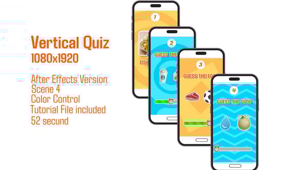 Videohive Vertical Quiz 57015812