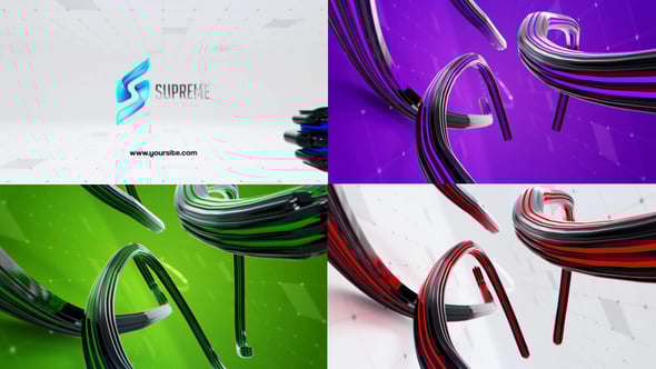 Videohive Digital Lines Unveil