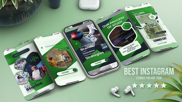 Videohive E-Learning Instagram Stories Reels TikTok Shorts