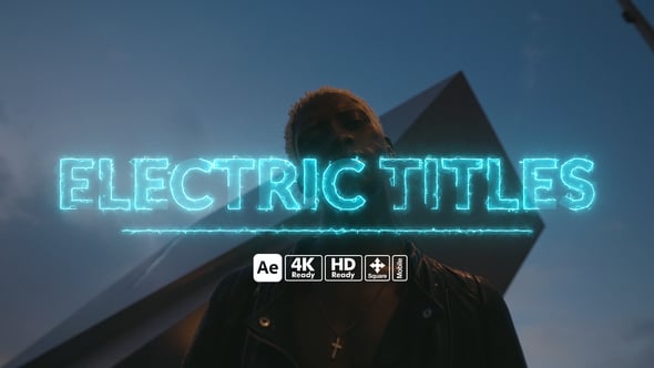 Videohive Electric Titles