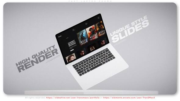 Videohive Fast Laptop Promo