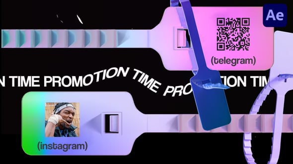Videohive QR Code Tag Promo