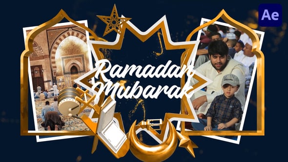 Videohive Eid & Ramadan Golden Reveal