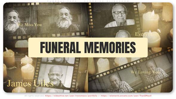 Videohive Funeral Tape – Memories Slideshow