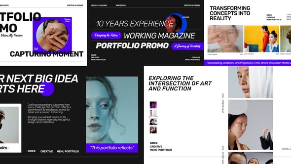 Videohive Portfolio Promo After Effect