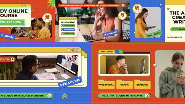 Videohive Retro Education After Effects