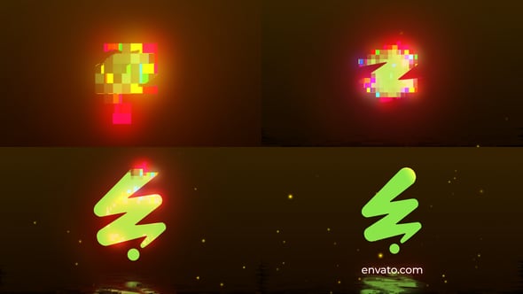 Videohive Mosaic Logo Reveal 56367986