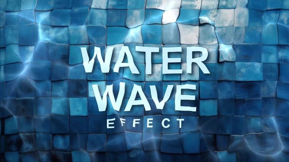 Videohive Water Wave Effect