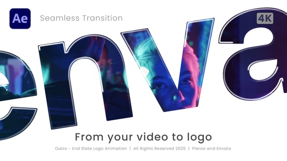Videohive Outro – End Slate Logo