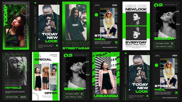 Videohive Urban Instagram Stories 52840786
