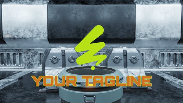 Videohive Spaceport Logo Reveal