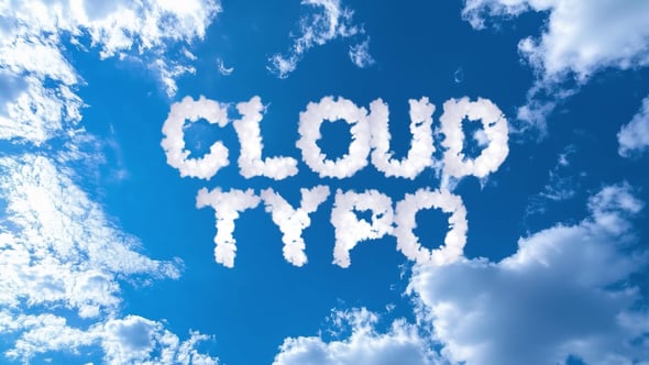 Videohive Cloud Text