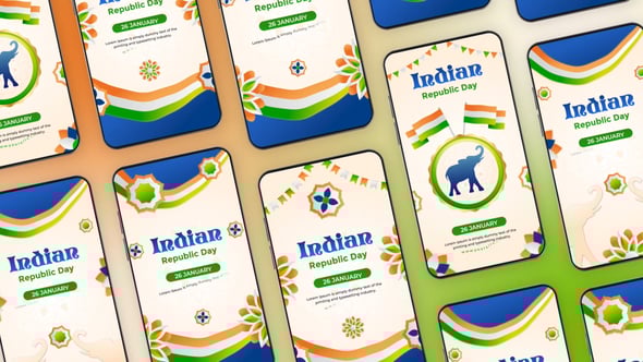 Videohive Indian Republic Day Instagram Story 56300932