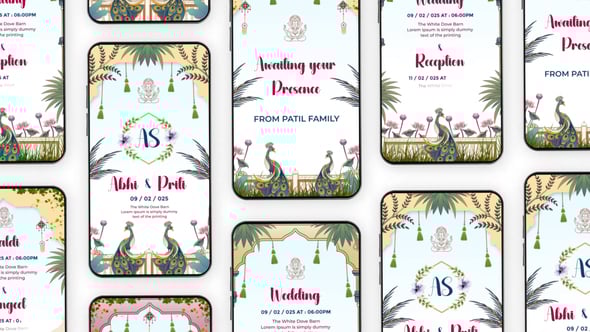 Videohive Indian Wedding Invitation Instagram Story