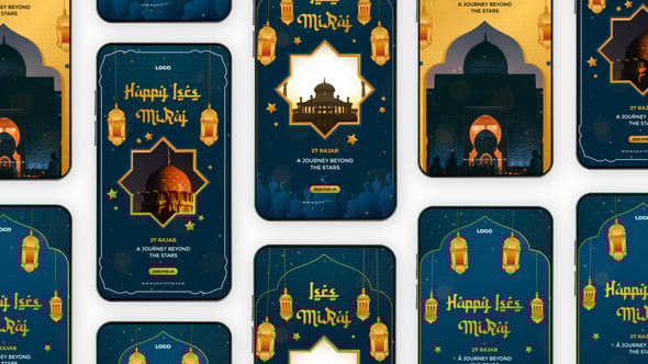 Videohive Isra Miraj Instagram Story