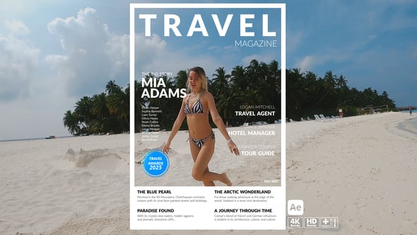 Videohive Magazine Overlays