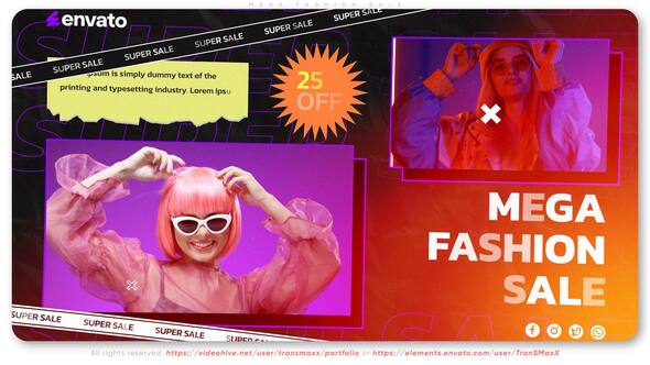 Videohive Mega Fashion Sale