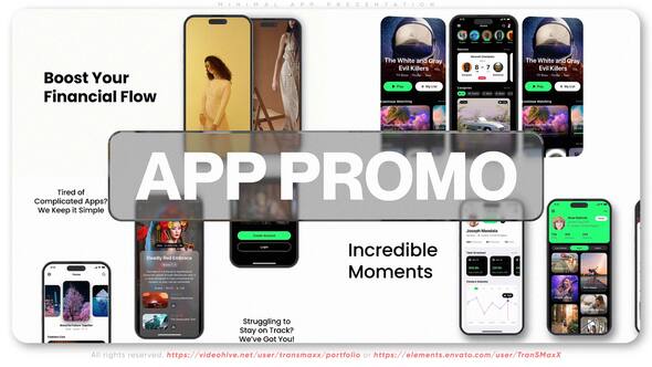 Videohive Minimal App Promotion 57203841