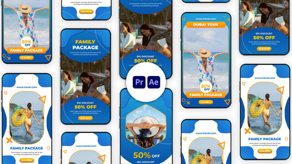 Videohive Modern Travel Promotion Instagram Story