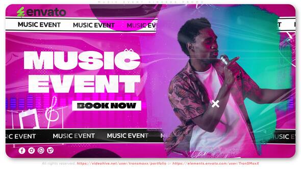 Videohive Music Event Singers Promo