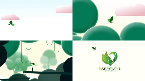 Videohive Nature Logo Revealer