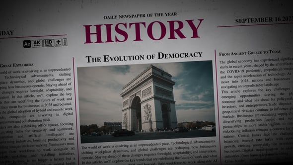 Videohive Newspaper Overlays
