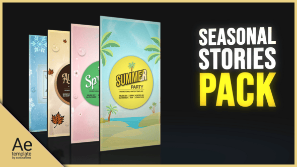 Videohive Year-Round Party Pack (Portrait Edition)