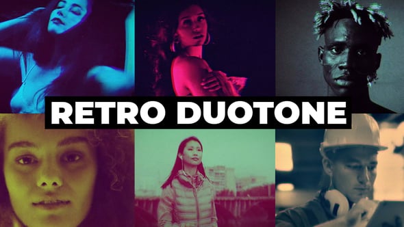 Videohive Retro Duotone Effects | After Effects