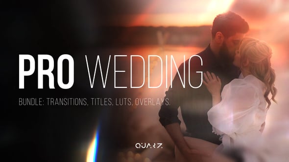 Videohive Pro Wedding Bundle – Transitions, Titles, LUTs, Overlays