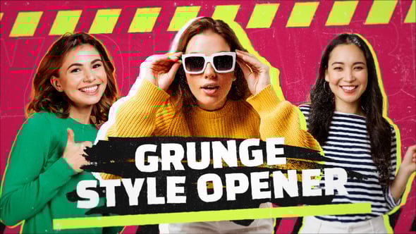 Videohive YouTube Blog Intro || Grunge Intro